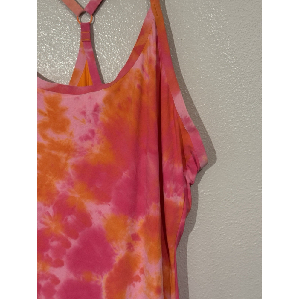Rare Outdoor Voices Exercise Dress M Tie Dye Built-in Shorts NWOT Sold Out - Picture 3 of 7